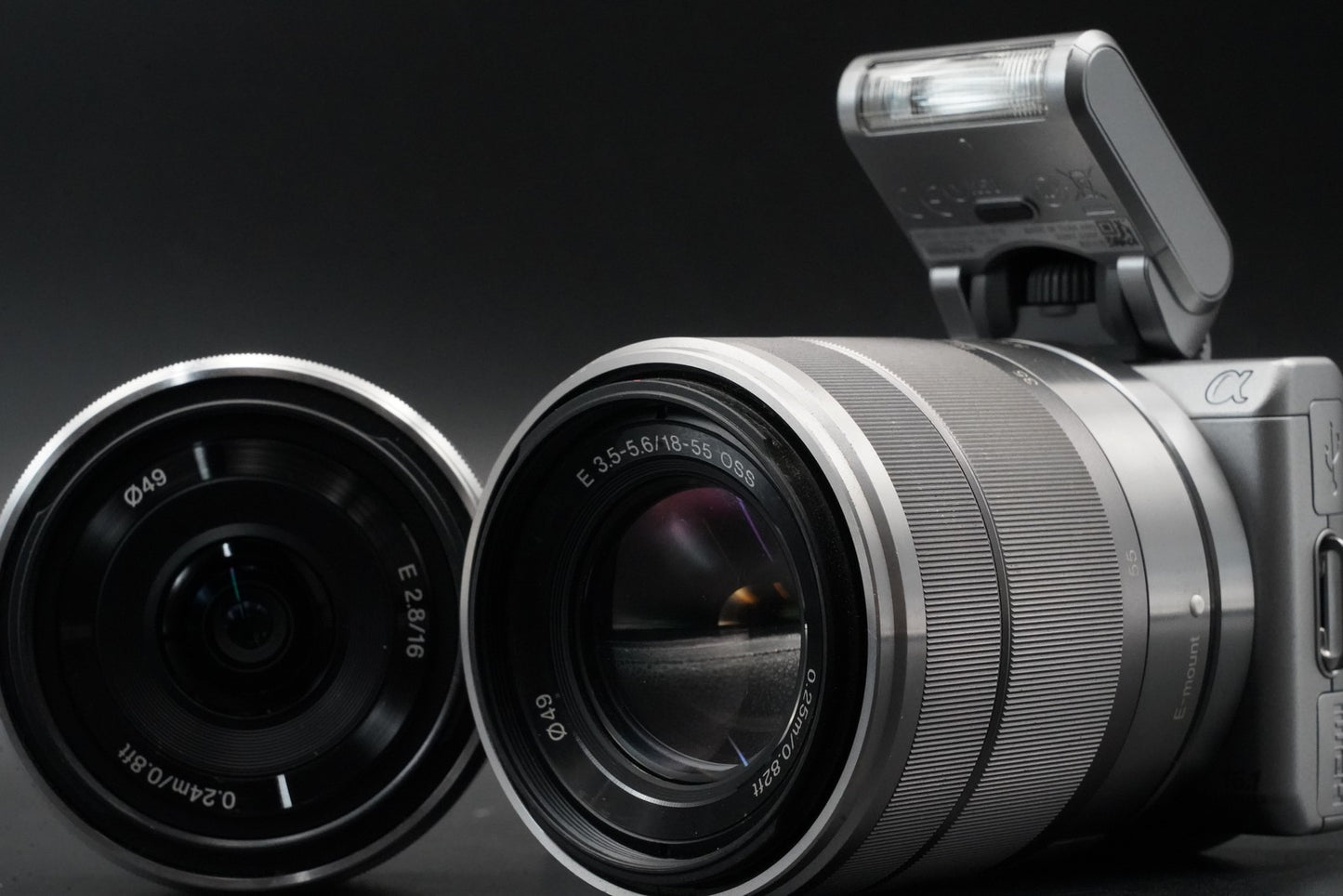 539 cuts! Sony NEX-5 Camera Bundle with 2 Lens Silver 11059