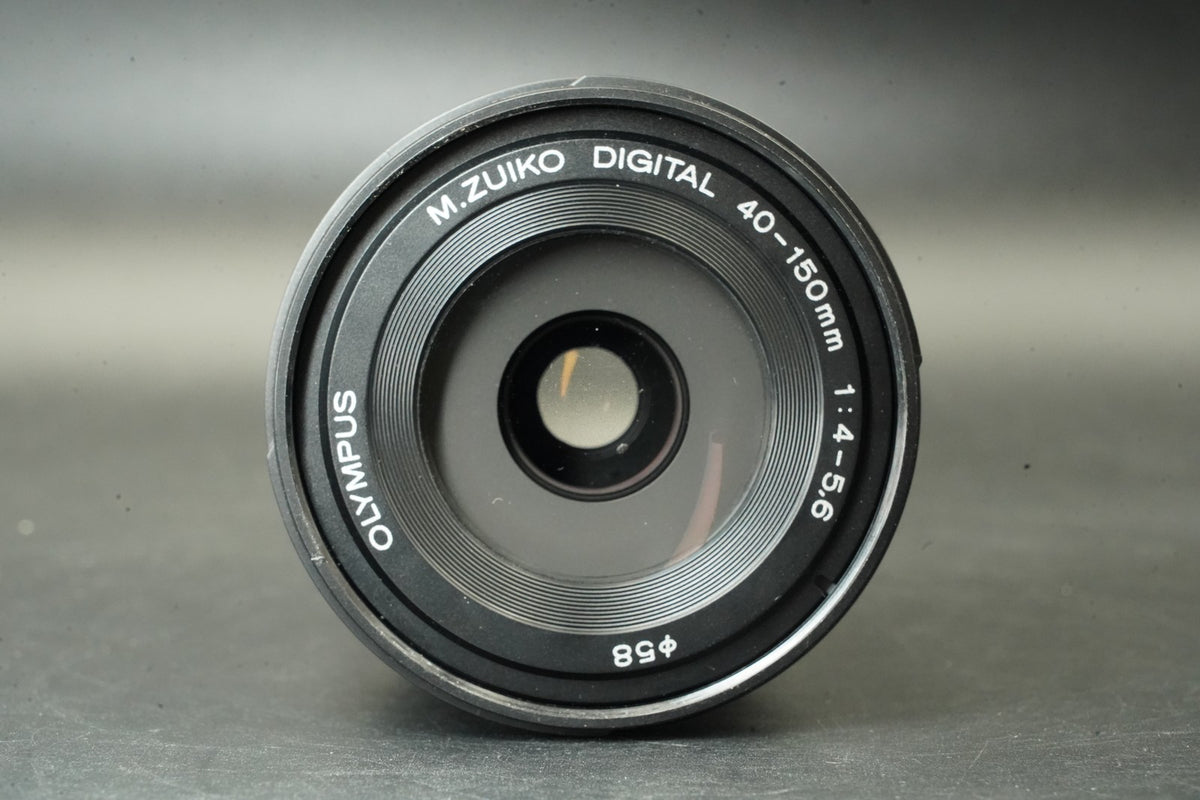 Olympus OM-D E-M5 Mark II w/ 14-42mm + 40-150mm Lens Black -16703 cuts- #12072