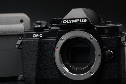 Olympus OM-D E-M10 Mark II Digital Camera Black US Duty Paid 10655