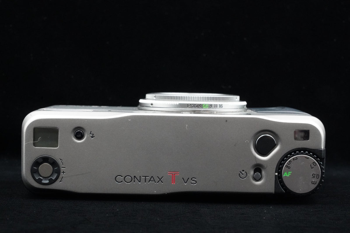 Contax TVS Point & Shoot 35mm Film Vintage Camera Tested! US STOCK #9801