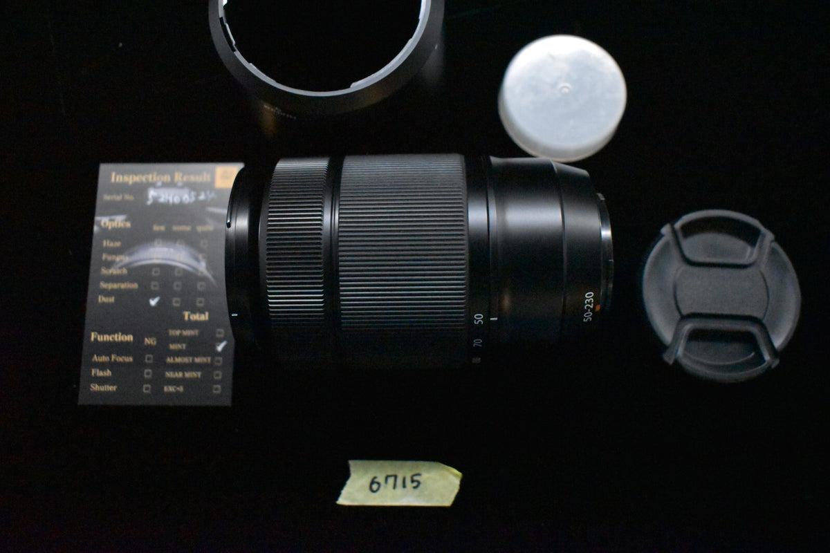 FUJIFILM FUJINON XC 50-230mm F/4.5-6.7 OIS II Lens Black [] US STOCK #6715