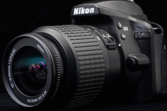 Nikon D3400 Black 24.2 MP DSLR Camera with 18-55mm Lens US STOCK