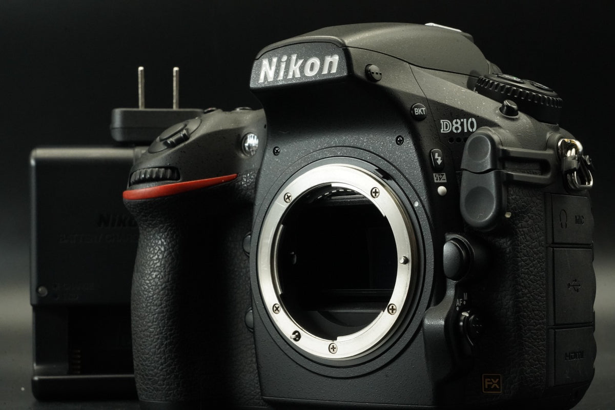 Nikon D810 FX D-SLR Digital Camera 36.3 MP USA Duty Paid -44495 cuts- #11601