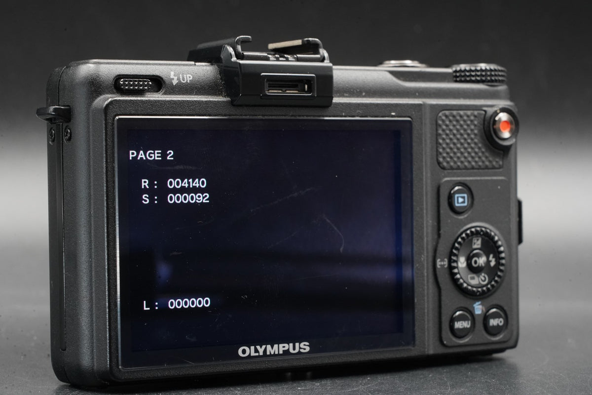 Olympus XZ-1 Point and Shoot Digital Camera Black US STOCK #11176