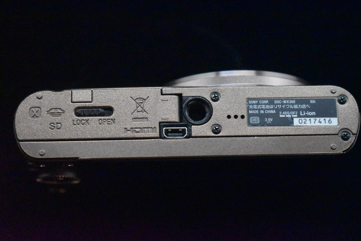 Sony Cyber-shot DSC-WX300 Brown Compact Digital Camera [] US STOCK #8141