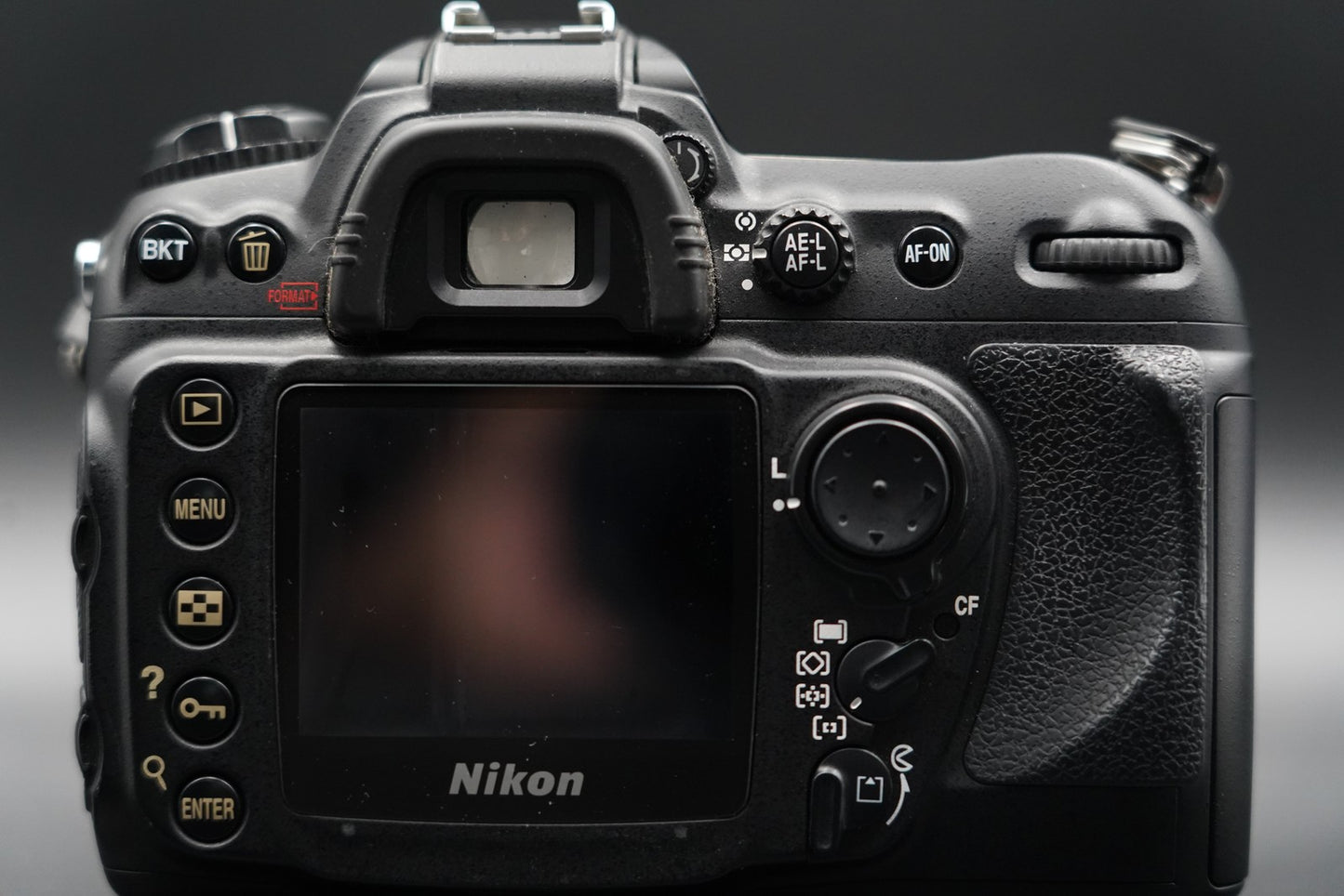 Nikon D200 10.2MP Digital SLR Camera Black Body Battery US Duty Paid 10618
