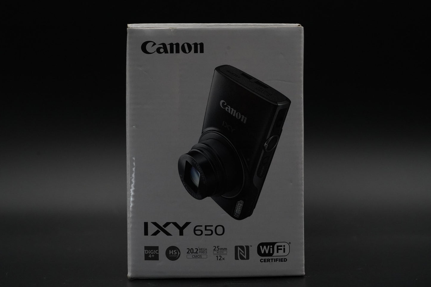 Canon IXY 650 PowerShot Elph 360 HS Digital Camera Black US Duty Paid 10664