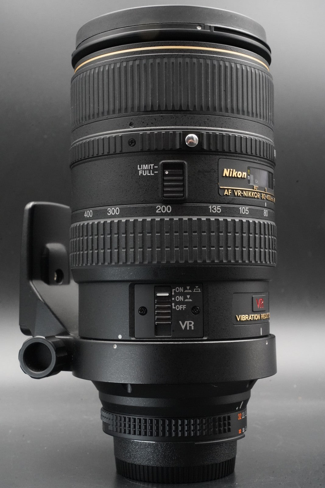 Nikon AF VR NIKKOR 80-400mm F/4.5-5.6 D ED Zoom F mount Telephoto Lens #10963
