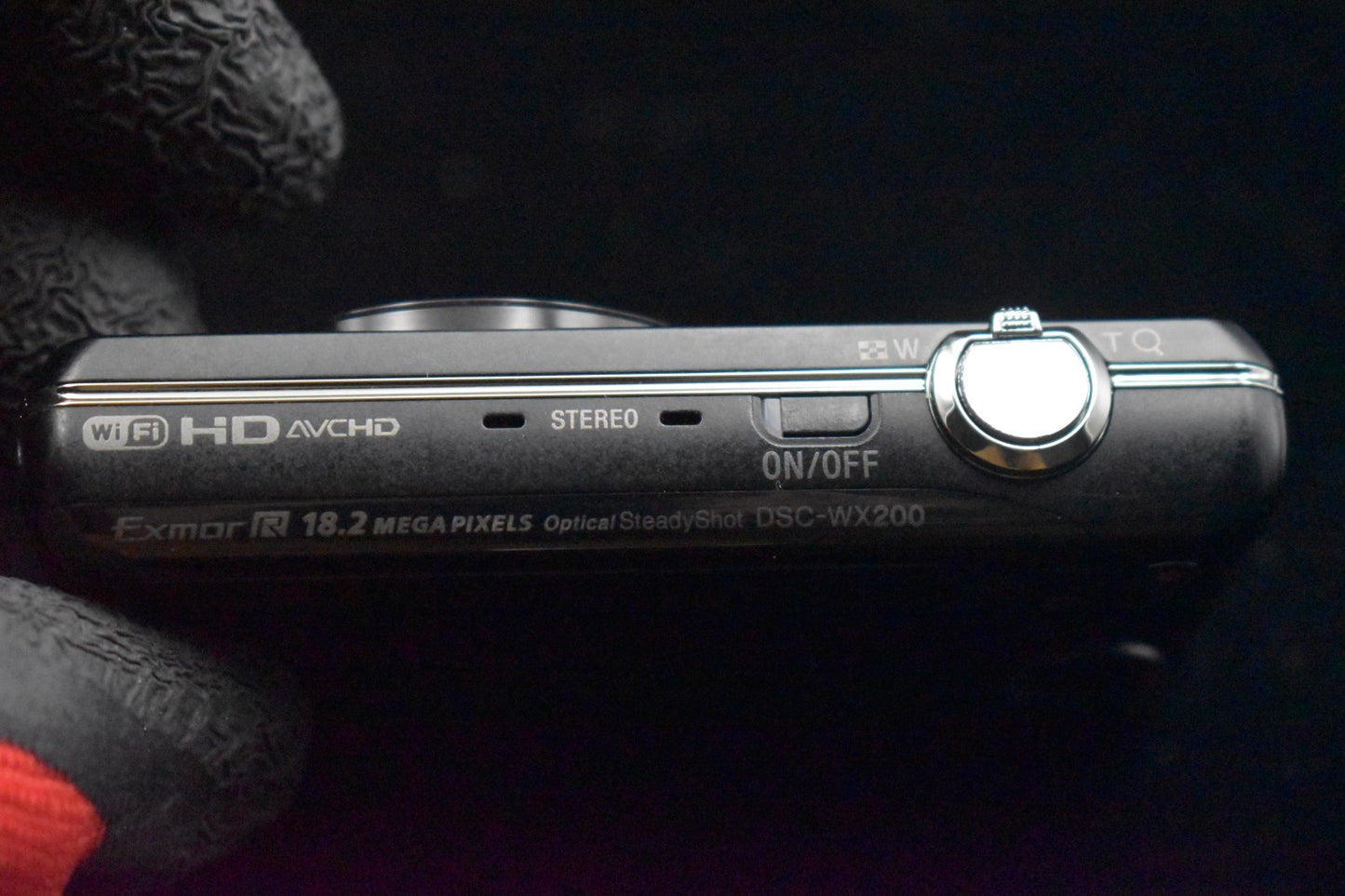 [US Duty Paid] SONY Cyber-shot DSC-WX200 Digital Camera 18.2MP Black JAPAN 9383