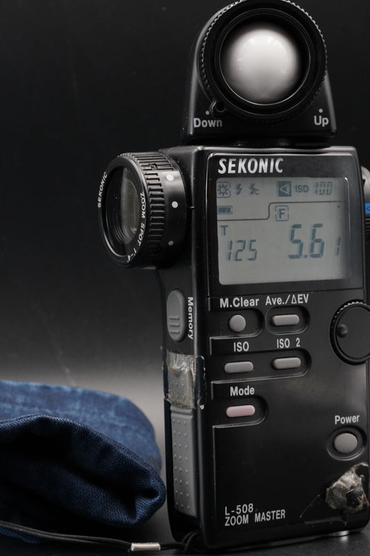Sekonic L-508 Zoom Master Digital Light Exposure Meter #11303