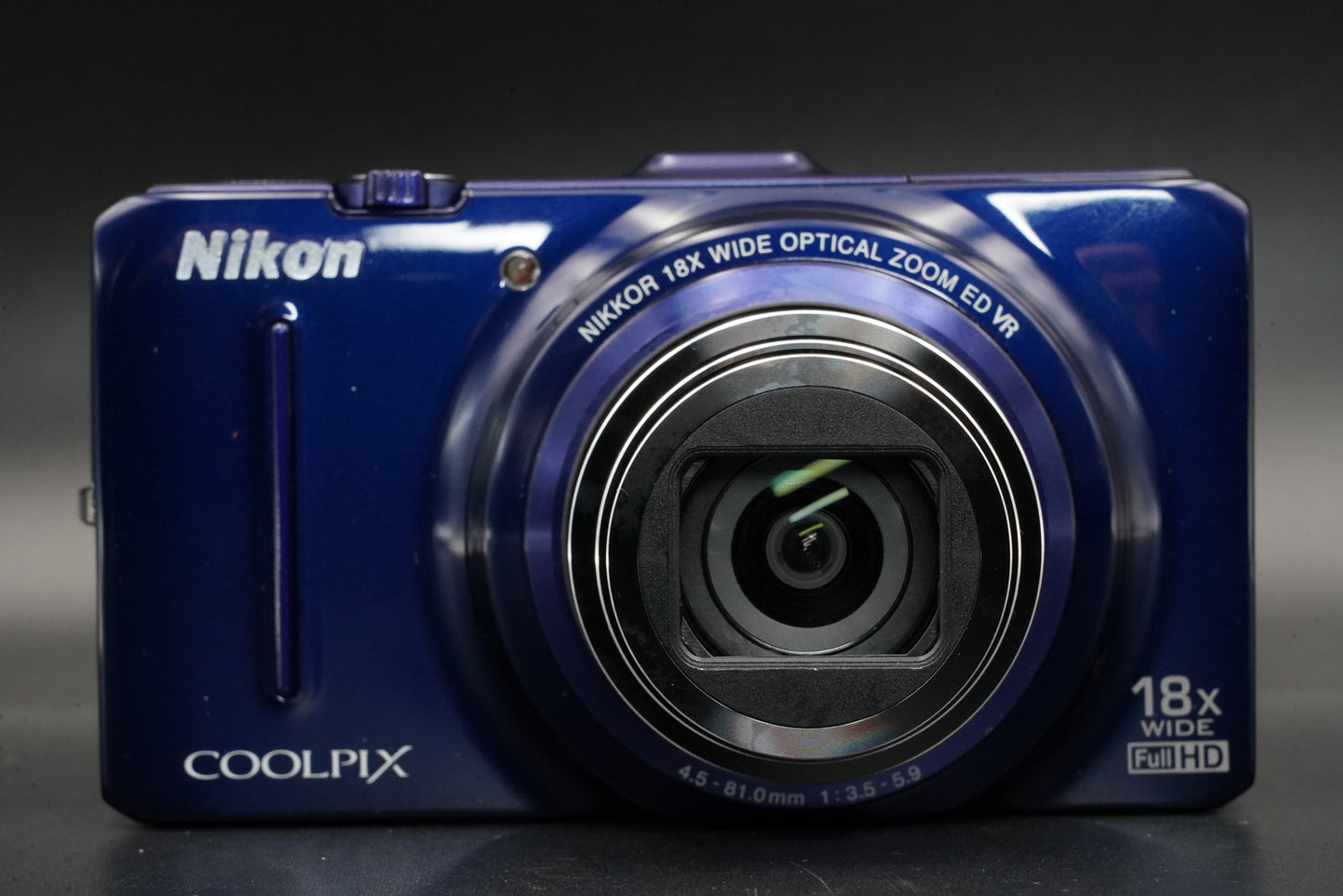 Nikon Coolpix S9300 Blue 16.0MP Digital Camera From USA US Duty Paid 10546