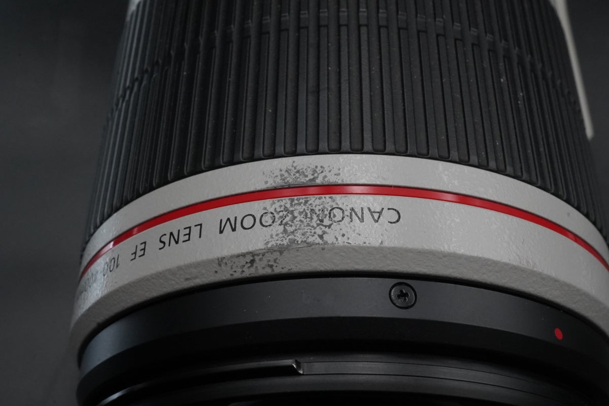 Lente zoom Canon EF 100-400 mm f/4,5-5,6 L IS II USM AF STOCK EN EE. UU. #11163