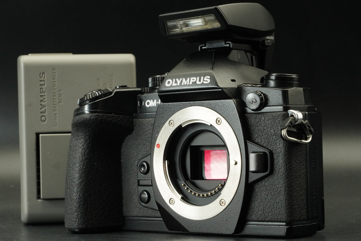 Olympus OM-D E-M1 Digital Camera Black Body From JAPAN -19256 cut- #12405