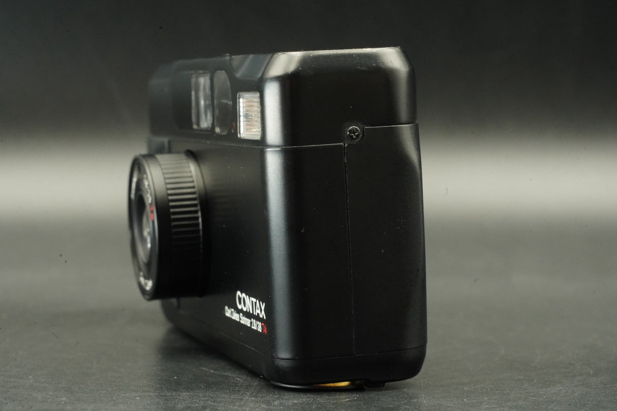 Contax T2 Titan Black 35mm Point & Shoot Film Camera #12166
