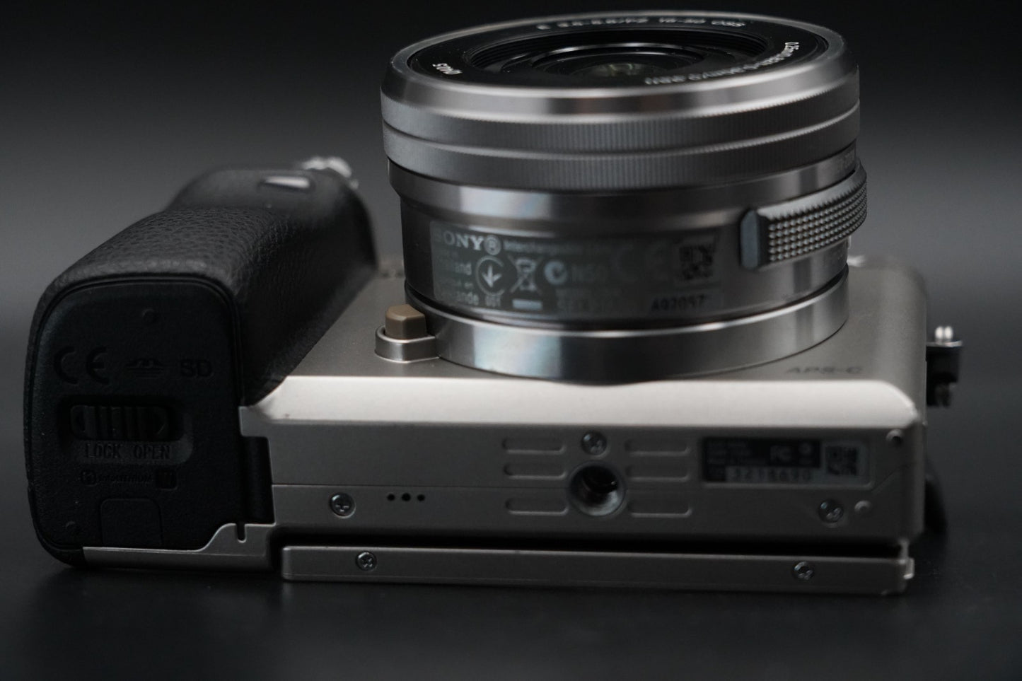 3411 cuts! Sony a6000 Digital Mirrorless Camera Silver w/ 16-50 + 55-210mm 10371