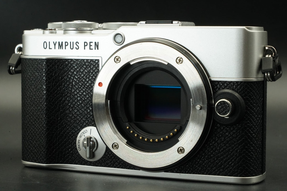 OLYMPUS PEN E-P7 Digital Camera Body Silver -3992 cuts- #11598