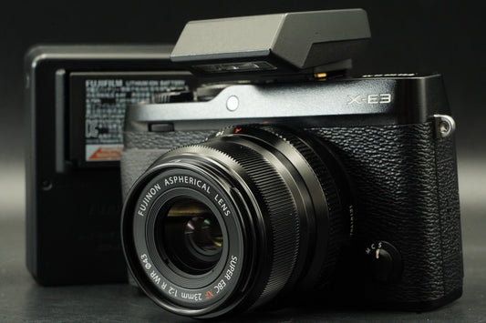 Fujifilm X-E3 24.3MP Digital Camera w/ 23mm F/2 R WR Lens -1114 cuts- #11992