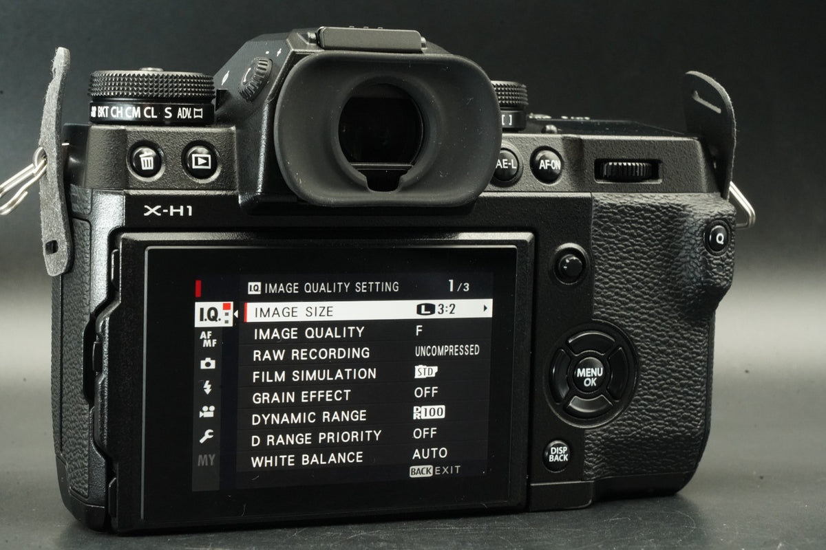 Fujifilm X-H1 24.3 MP Mirrorless Camera Black -32480 cuts- #11836