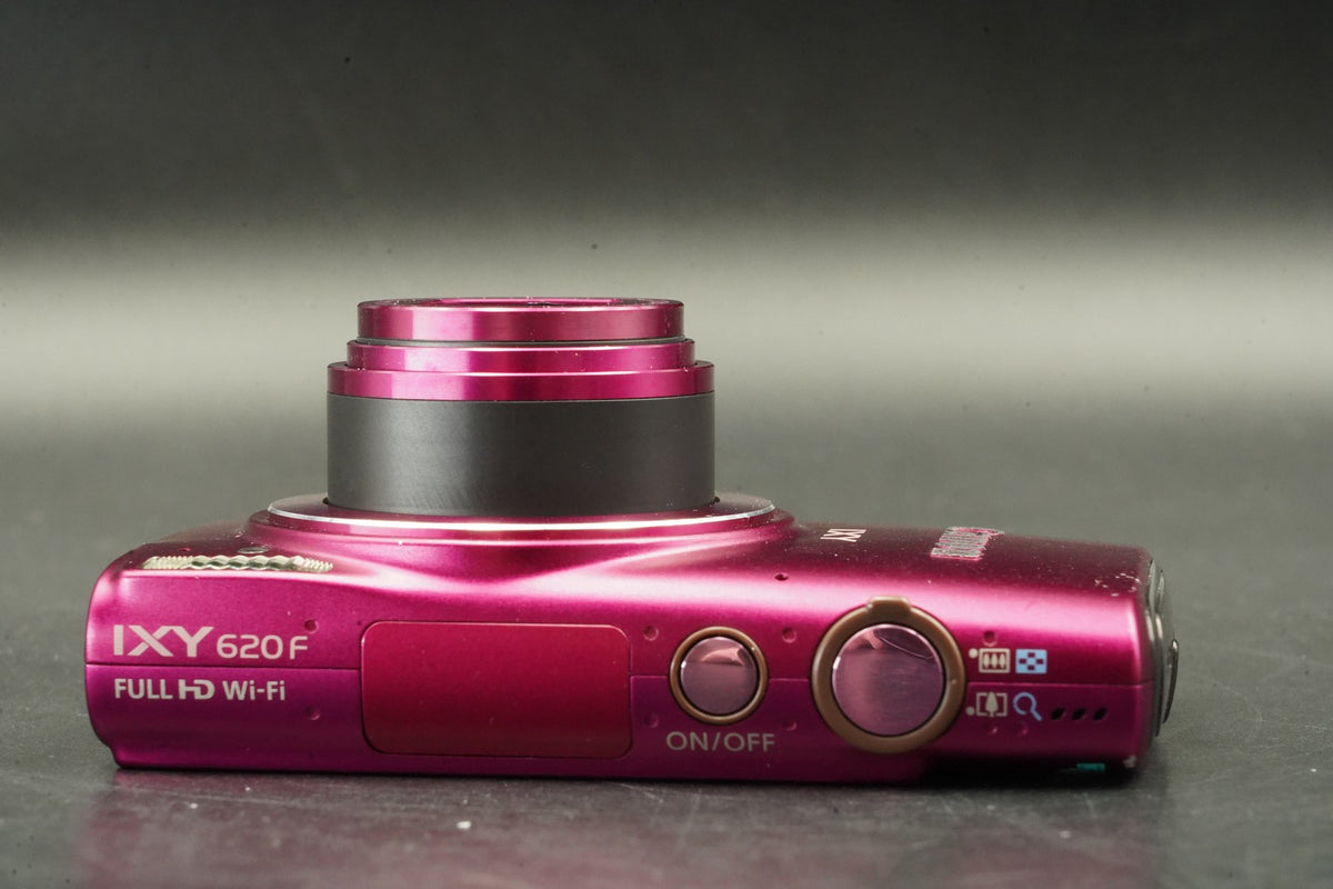 Canon IXY 620F Pink ELPH 330 12.1MP 10x zoom Digital Camera #12441