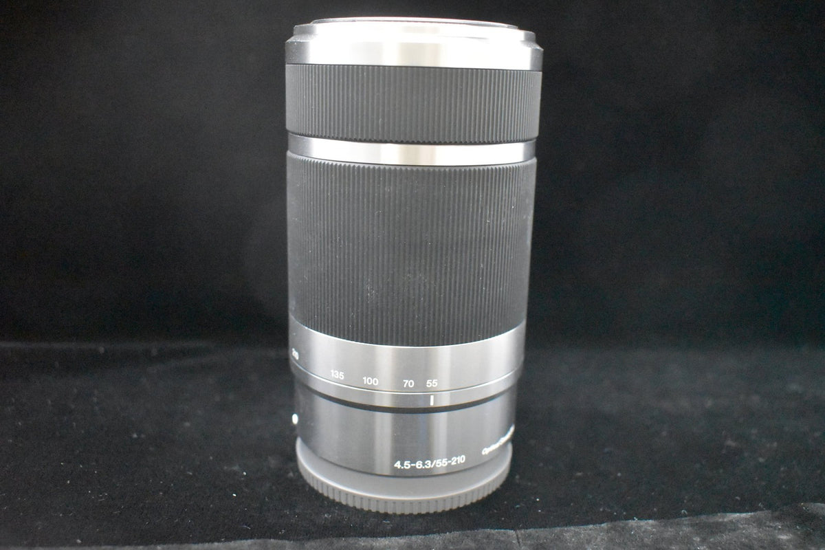 Sony 55-210mm F/4.5-6.3 E Mount OSS Telephoto Lens SEL55210 Silver #10066