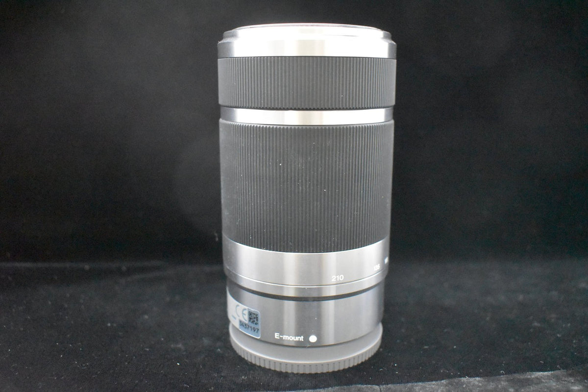 Sony 55-210mm F/4.5-6.3 E Mount OSS Telephoto Lens SEL55210 Silver #10066
