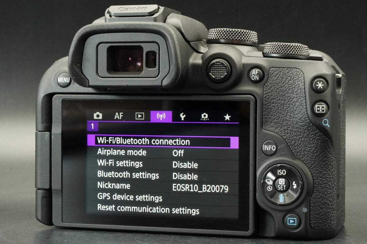 Canon EOS R10 Black APS-C Mirrorless Digital Camera -5% cuts- #11837