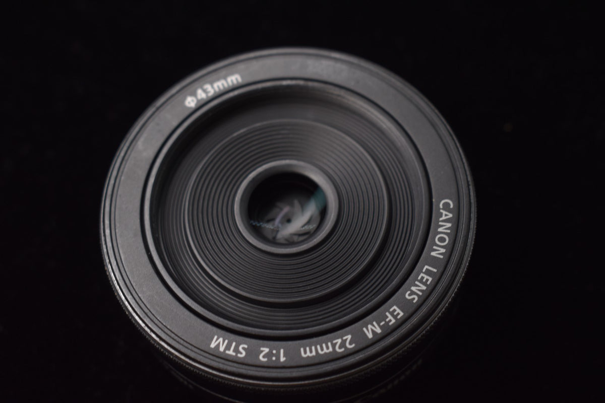 Canon EF-M 22mm f/2 STM Lens for EOS M EF-M Mount Silver US STOCK #10368