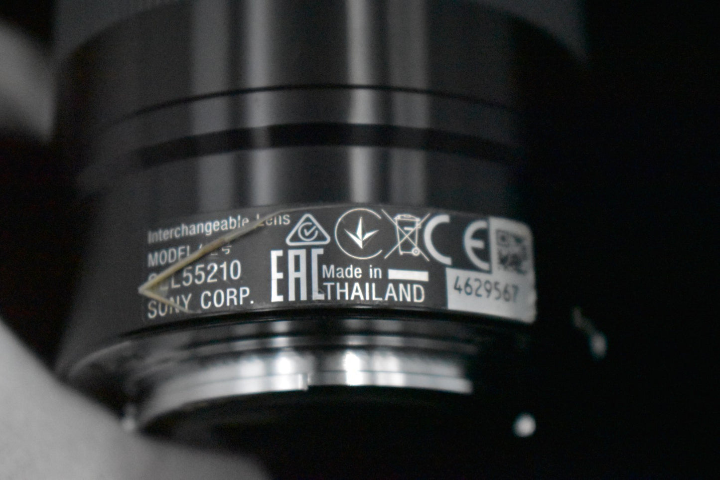 Sony 55-210mm F/4.5-6.3 E Mount OSS Telephoto Lens SEL55210 Black 10691 10694