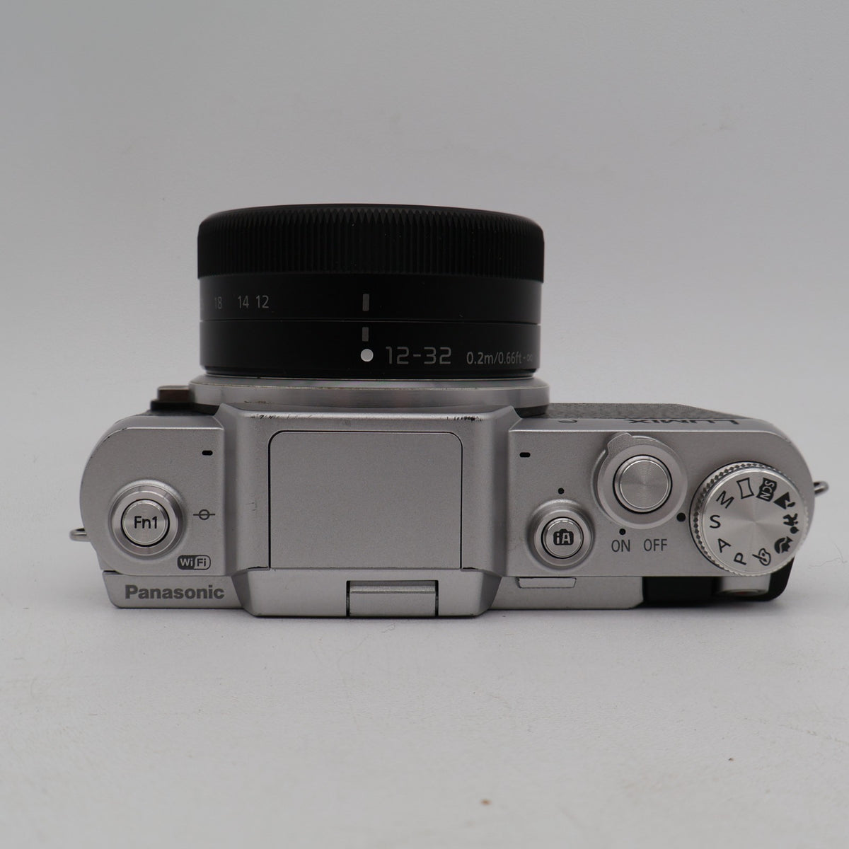 Panasonic DMC-GF7 LUMIX Kamera 12-32mm Objektiv Silber ENGLISCH OK! #11376