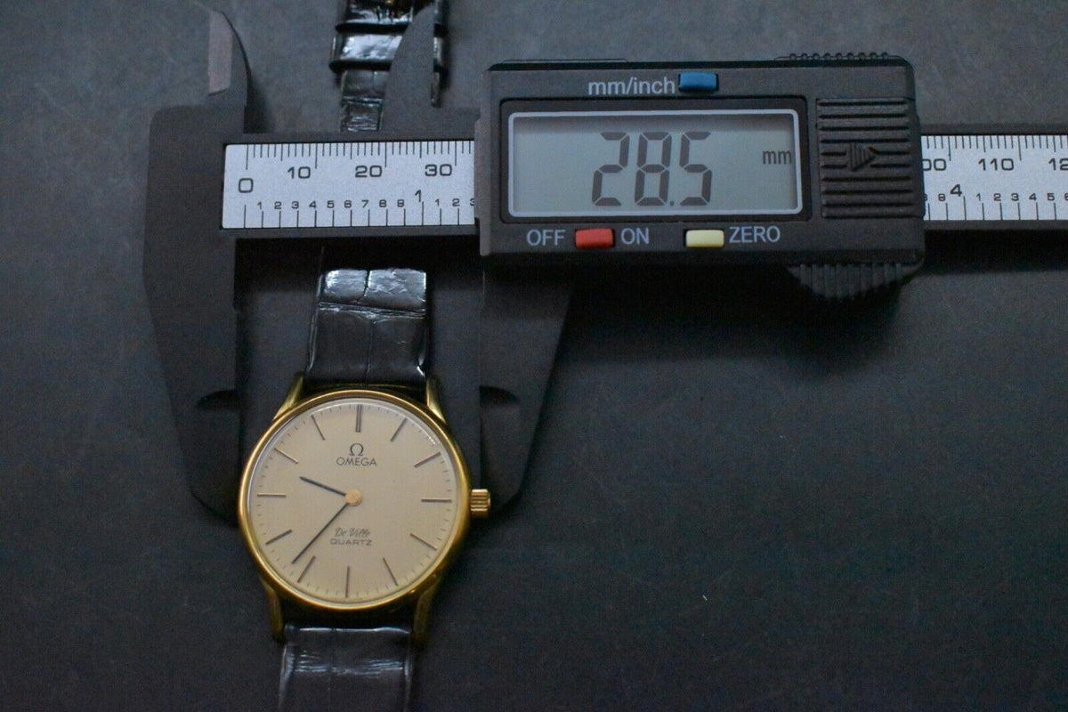 Orologio Uomo Vintage Omega Constellation Quartz Cal 1330 Oro GIAPPONE [N...