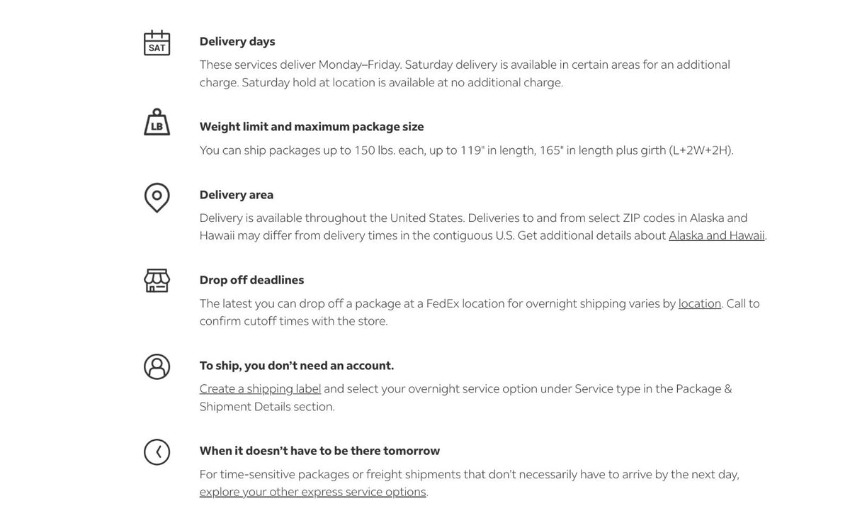 [Option] FedEx Standard Overnight Express Shipping Upgrade