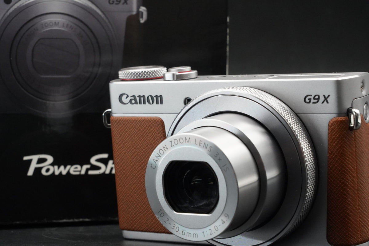 Canon Powershot G9X Mark II 20.1MP Silver Digital Camera US STOCK #11073