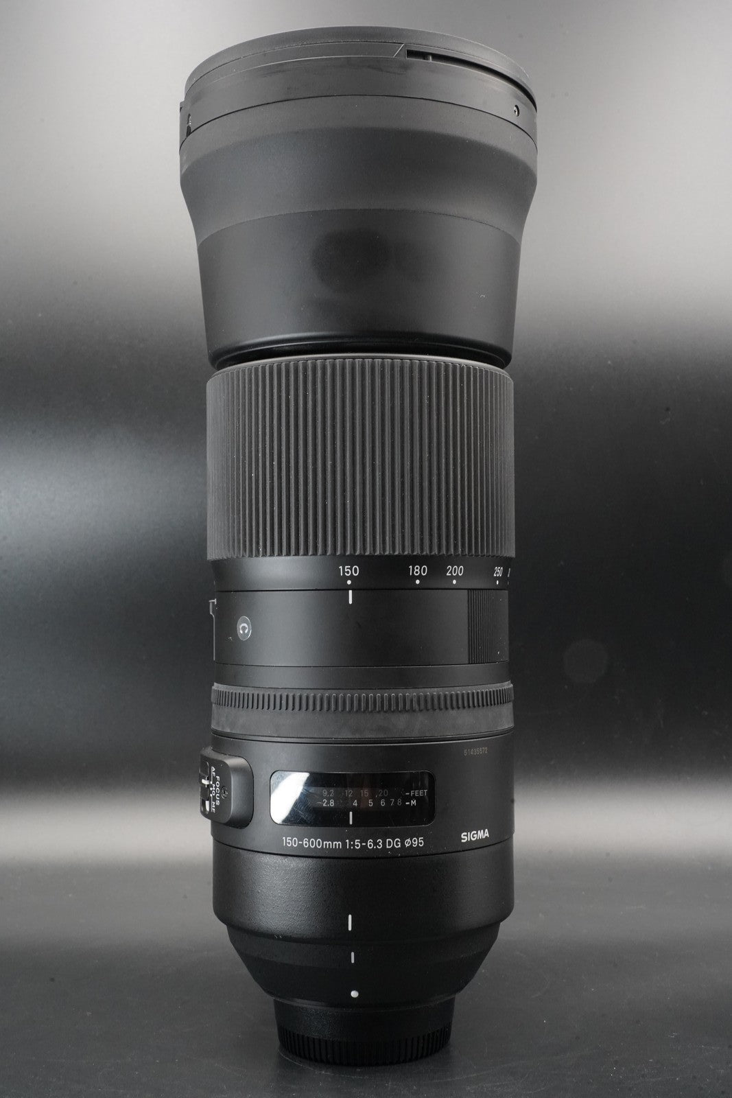 Sigma 150-600mm F/5-6.3 DG OS HSM Contemporary for Nikon F US STOCK #11301