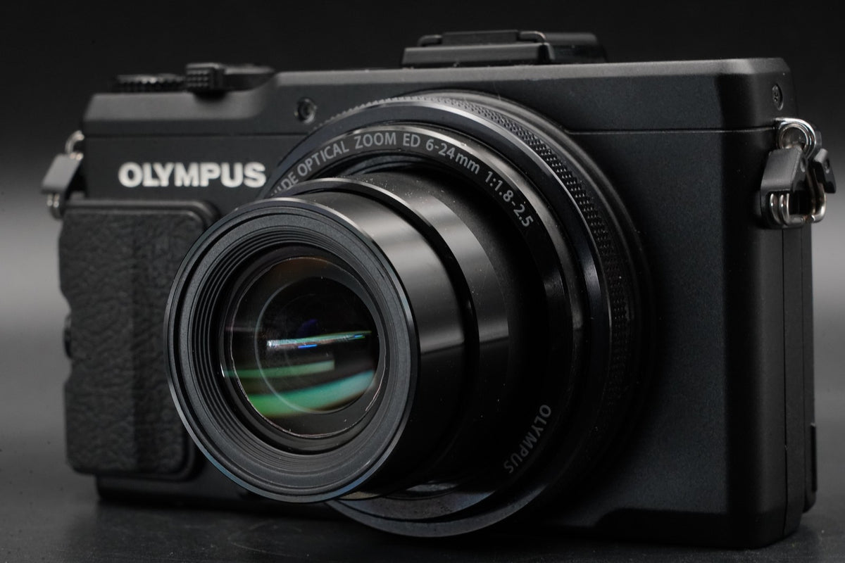 Olympus STYLUS XZ-2 Point and Shoot Digital Camera Black US STOCK #11178