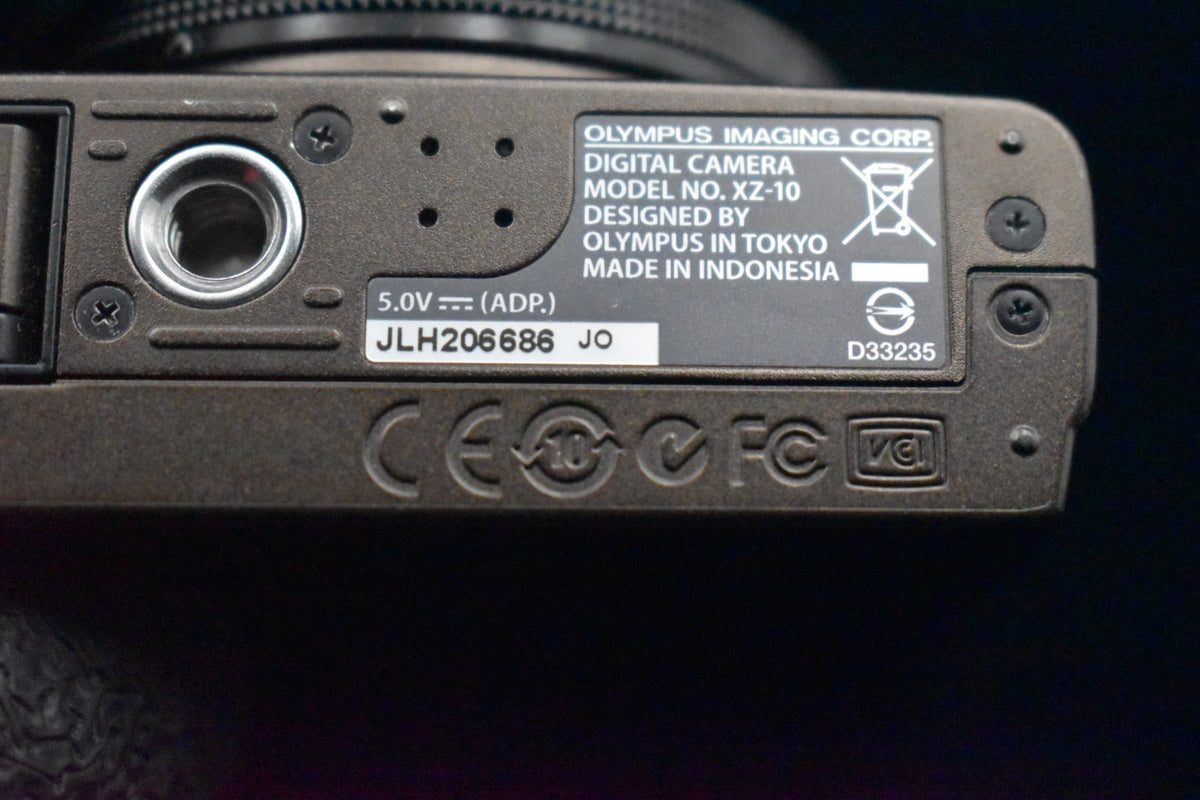 OLYMPUS STYLUS XZ-10 BLACK Compact Digital Camera [] US STOCK #9293
