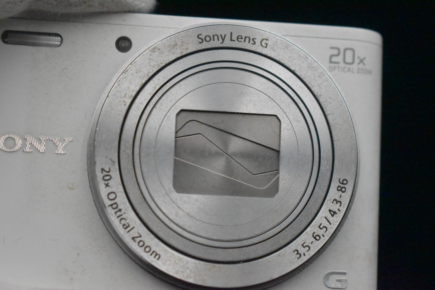 [US Duty Paid] Sony Cyber-shot DSC-WX350 Compact Digital Camera White 8955