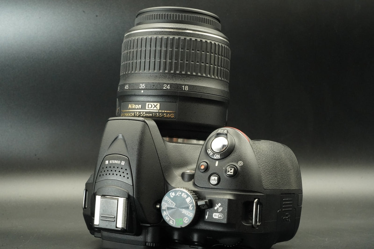 Nikon D5300 AF-S 18-55mm + 55-300mm Lens -147K cuts- US STOCK #12230