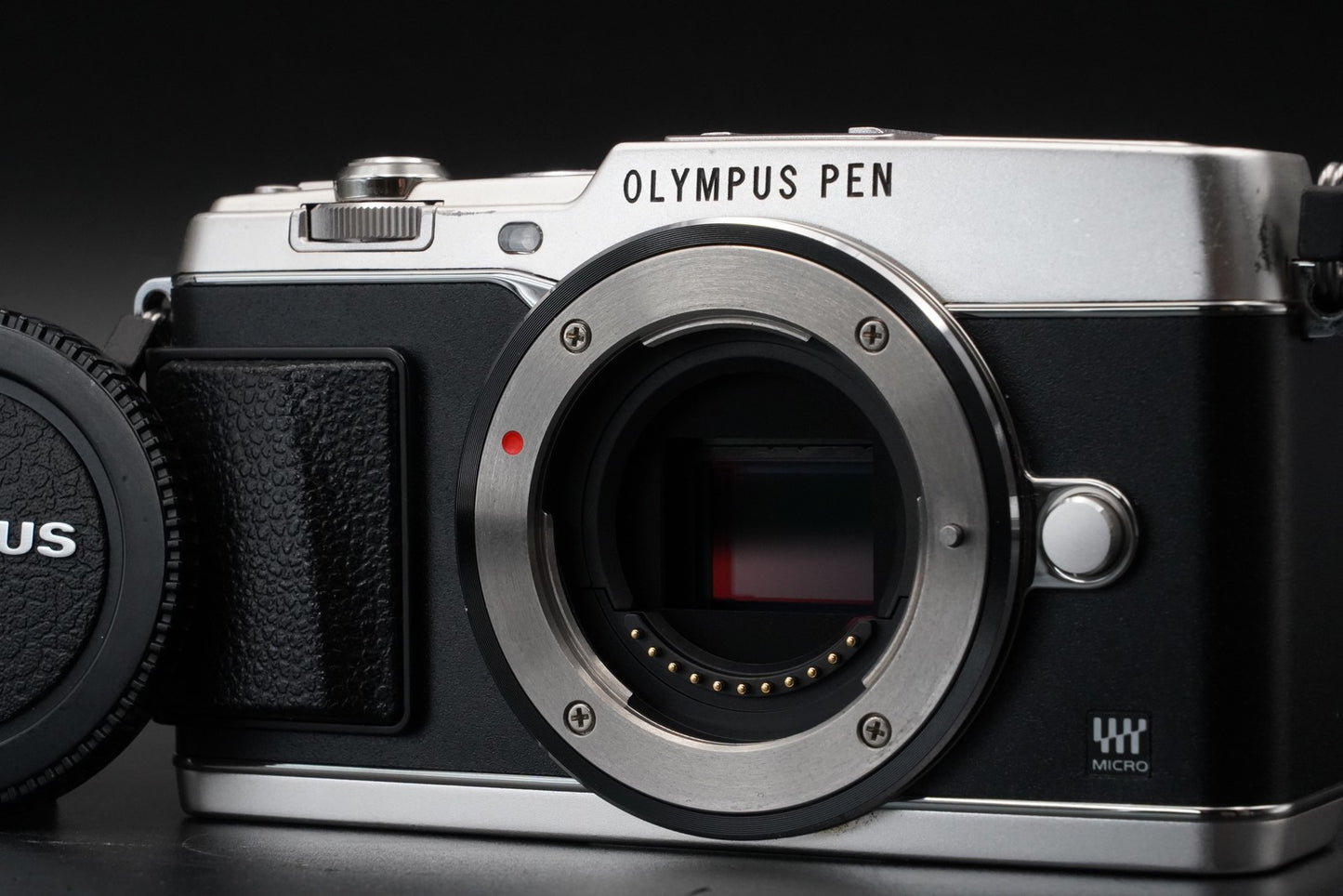 Olympus PEN E-P5 Silver Body Wifi Digital Camera Japan US Duty Paid 10762