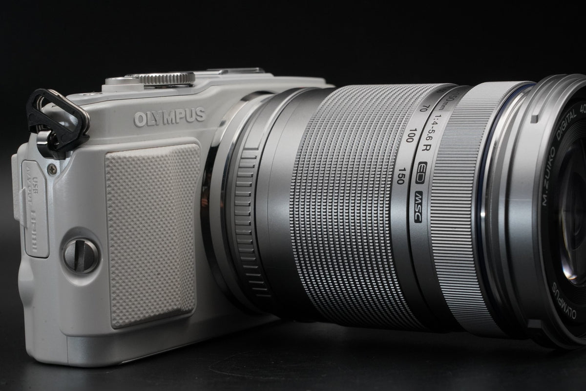 Olympus Pen Lite E-PL6 16.0MP Body White with Lens US STOCK #11346
