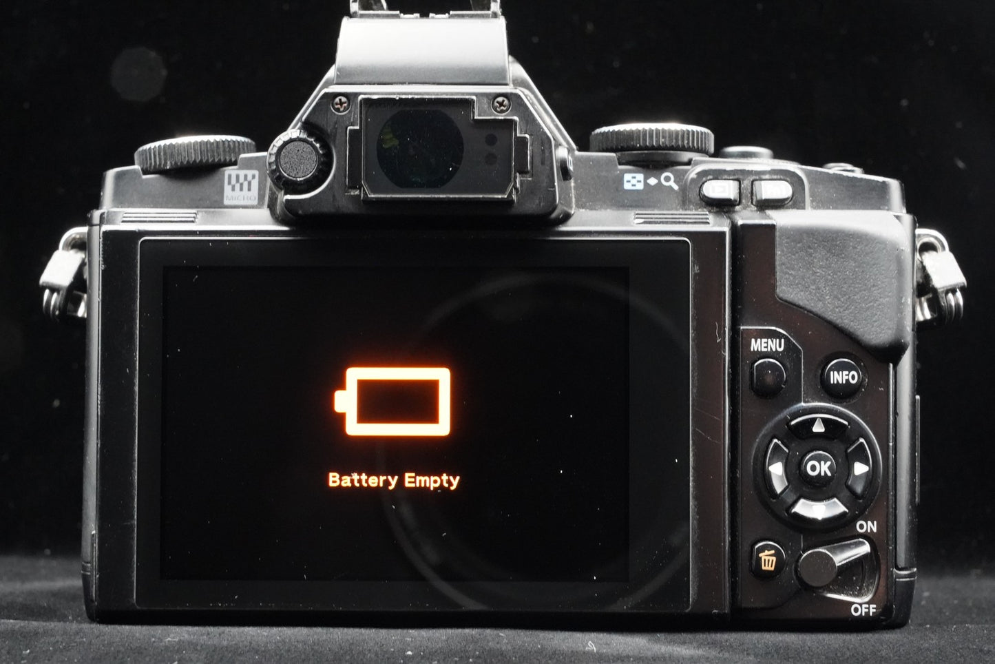 Olympus OM-D E-M5 Mirrorless Digital Camera with Lens Black US Duty Paid 10047