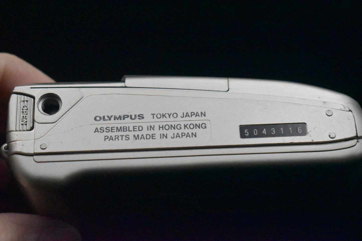 [US Duty Paid] Olympus μ mju II 35mm F/2.8 Point & Shoot Film Camera Japan 8117