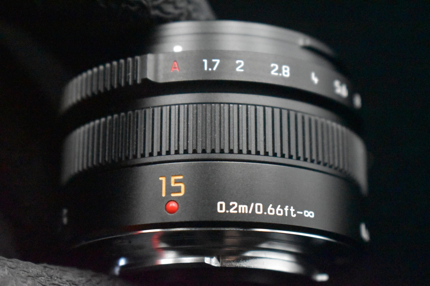 [US Duty Paid] Panasonic LEICA DG SUMMILUX 15mm F/1.7 ASPH. H-X015 Black R0158