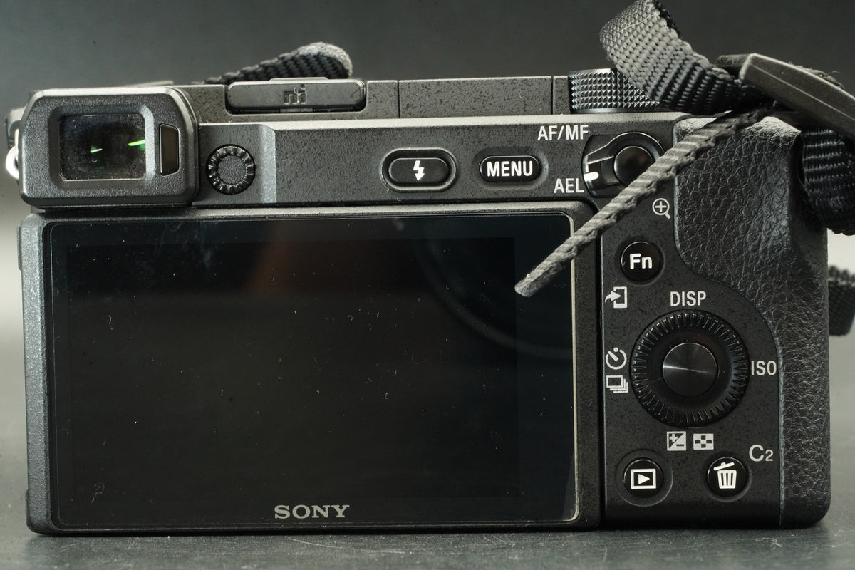 Sony A6400 Digital Camera Black w/ 16-50mm 55-210mm Lens -6811 cuts- #11829