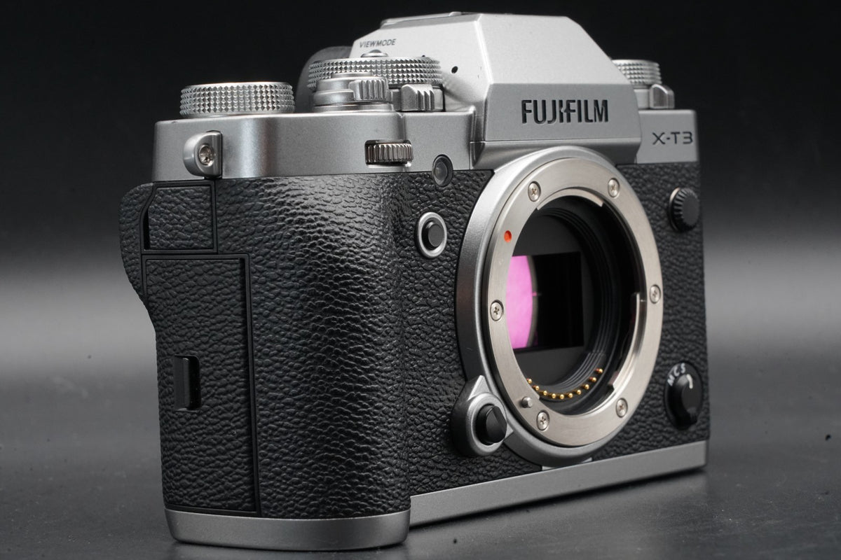 Fujifilm X-T3 Mirrorless Digital Camera Silver Body Only -38 cuts- #11444