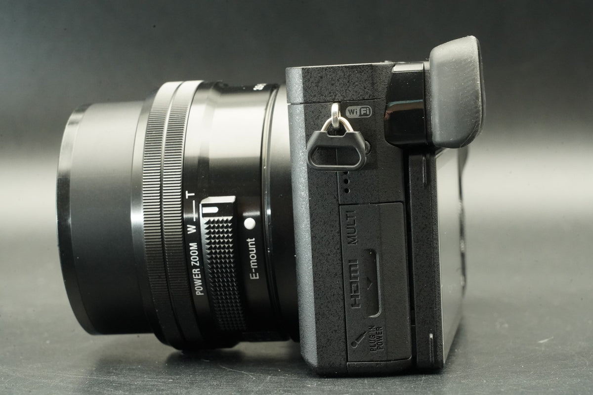 Sony Alpha a6300 Mirrorless Digital Camera w/ lens Black -928 cuts- #12150