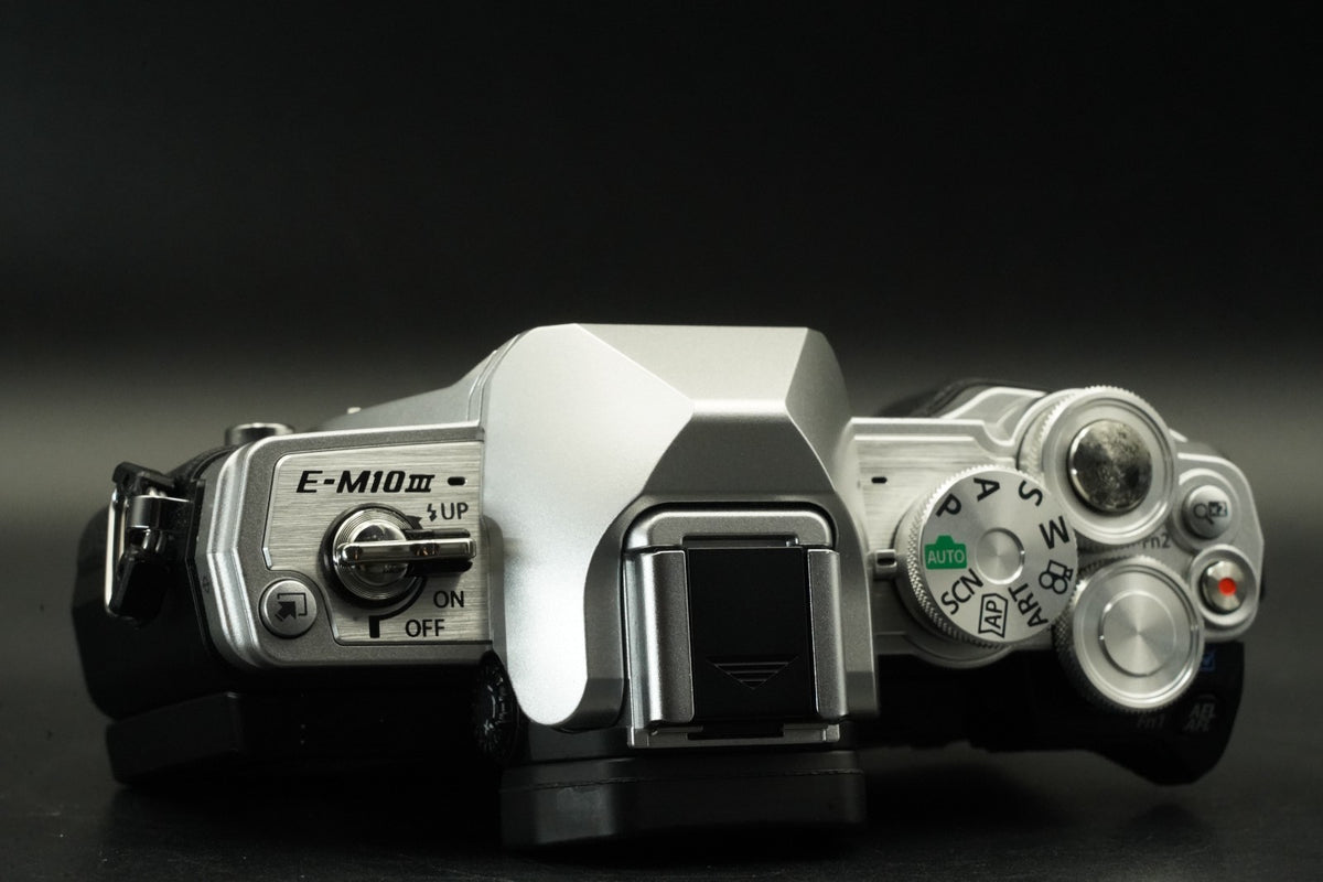 Olympus OM-D E-M10 Mark III Silver -8882 cuts- #11597