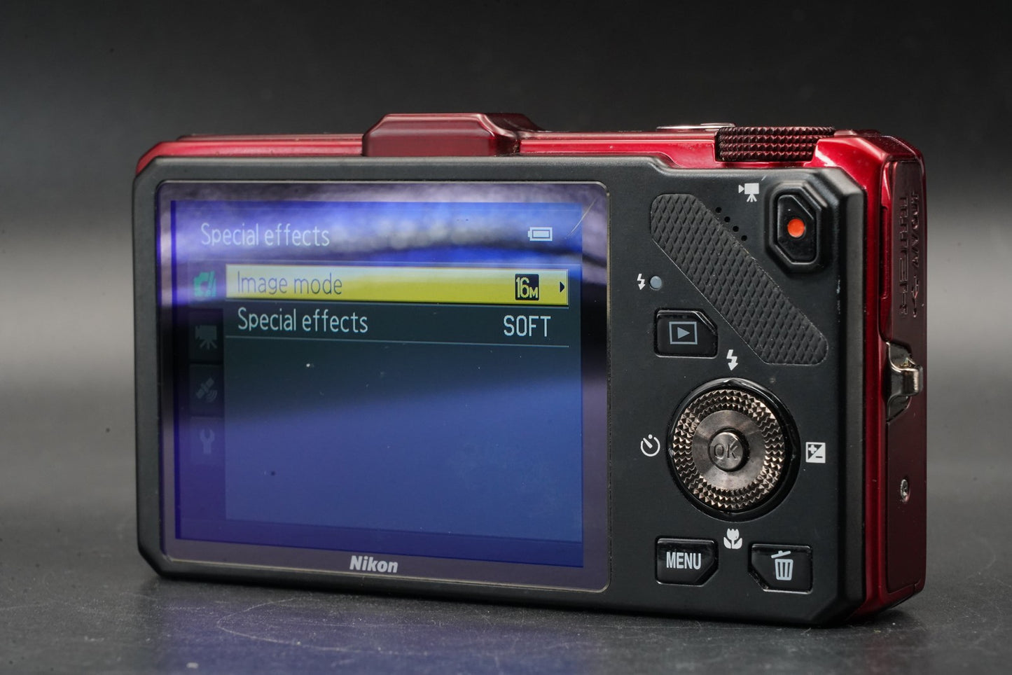 Nikon Coolpix S9300 Red 16.0MP Digital Camera US Duty Paid 11179