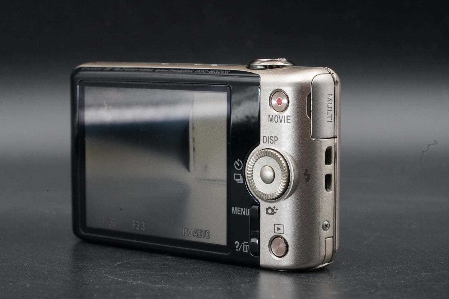 Sony Cyber-Shot DSC-WX220 Silver 18.2 MP Digital Camera English OK 11183