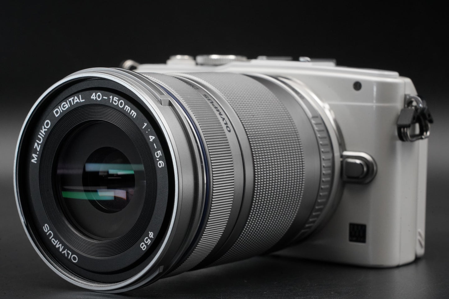 Olympus Pen Lite E-PL6 16.0MP Body White with Lens US Duty Paid 11346