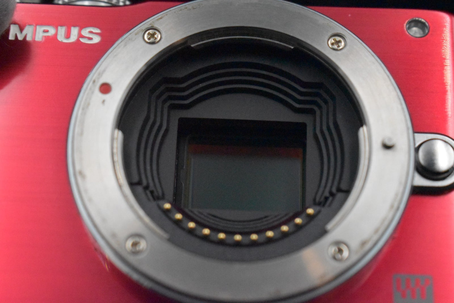 [US Duty Paid] Olympus PEN Lite E-PL3 Red 12.3 MP with Lens From US 8700